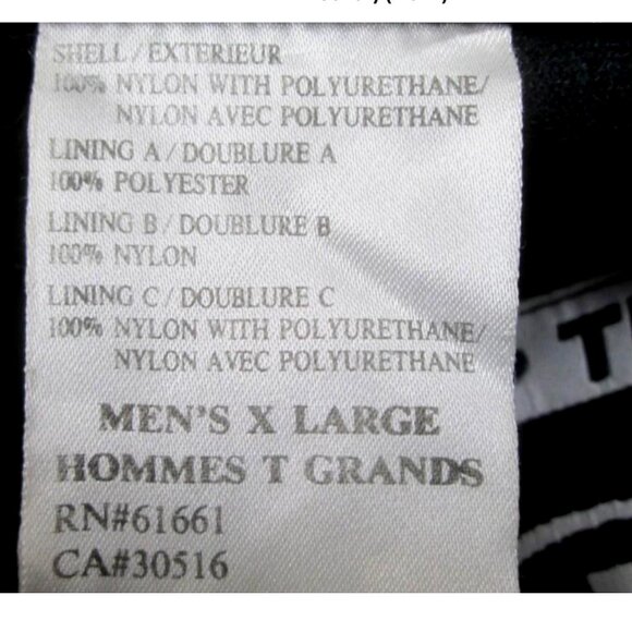 VTG The North Face Steep Tech Scot Schmidt Ski Jacket Mens XL Black Blue Gray - Picture 10 of 14